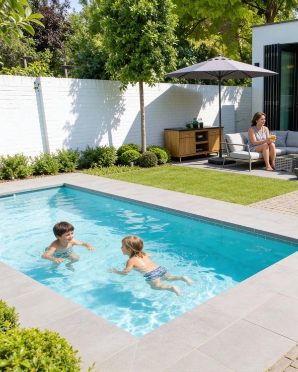 Zwembadlatenaanleggenplungepool • Gras en Groen website