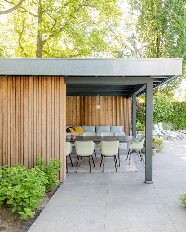 Luxeoverkapingplatdak • Gras en Groen website