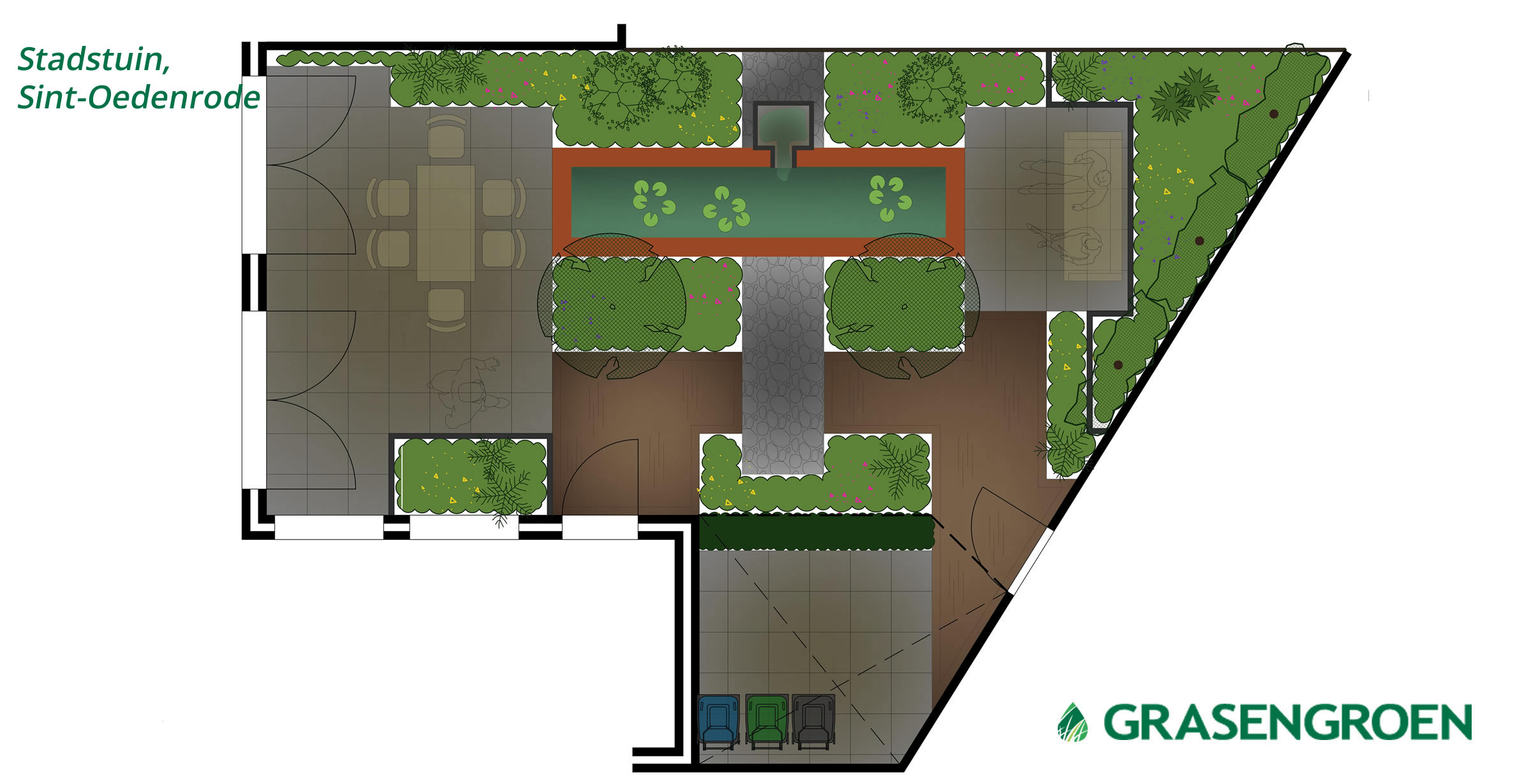 Tuinontwerp9 • Gras en Groen website