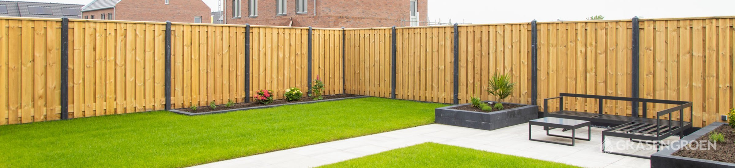 Schutting plaatsen Den Dungen • Gras en Groen website