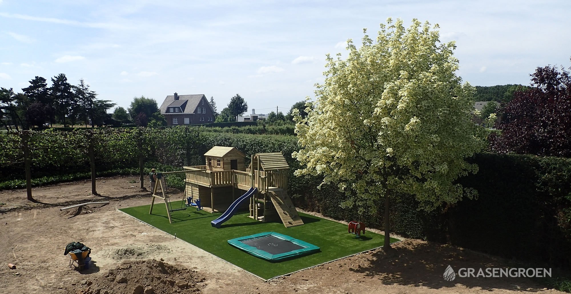 Kunstgrasleggenvalkenswaard17 • Gras en Groen website