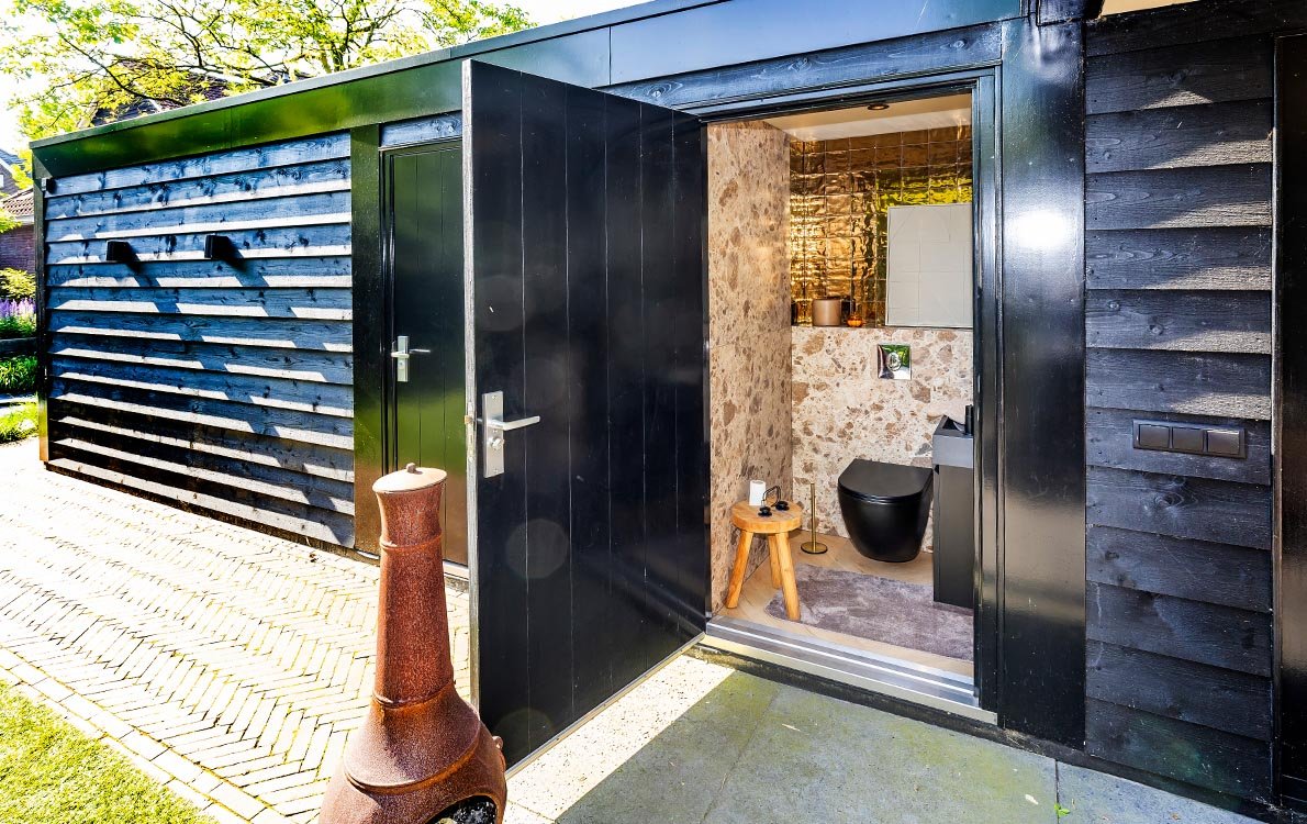 Tuinkantoortoilet • Gras en Groen website